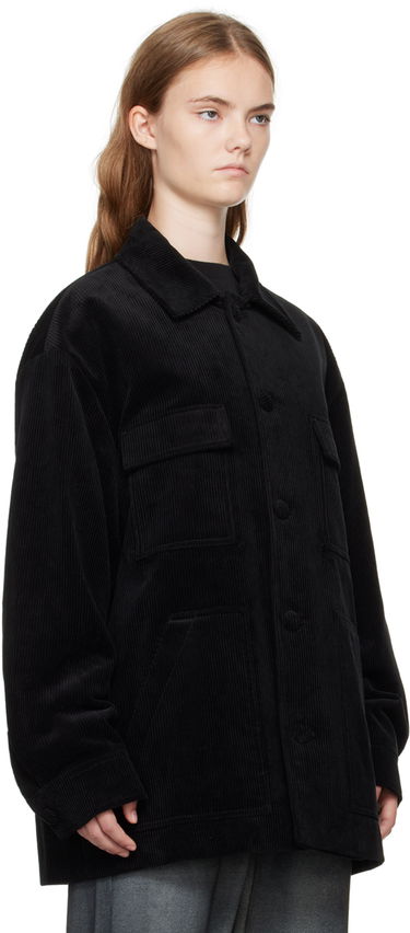 Jakna We11done We11done Four-Pocket Corduroy Jacket Črna | WD-JP2-24-054-U-BK, 1