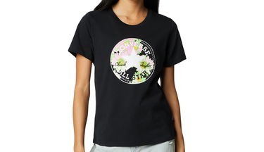 Majica Converse Converse Floral Patch Graphic Tee Črna | 10023217-A01, 0
