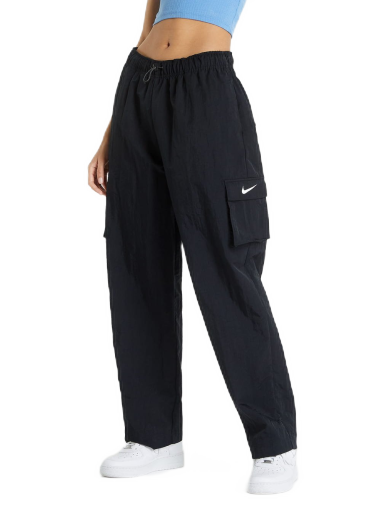 Trenirka Nike Sportswear Essential Woven Oversized Pants Črna | DO7209-010