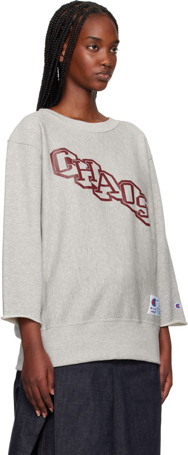 Pleteni pulover UNDERCOVER Champion Edition Sweatshirt by UNDERCOVER Črna | UC1E4810-2, 4