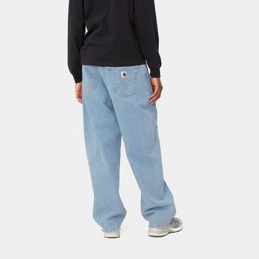 Kavbojke Carhartt WIP Brandon Pant "Blue Stone Bleached" Modra | I031918_01_12, 4