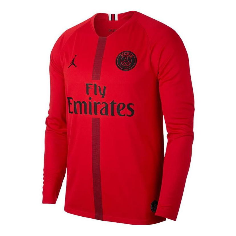 Dres Jordan Jordan x  Saint Germain Goalkeeper Long Sleeve Shirt Rdeča | AJ2395-659