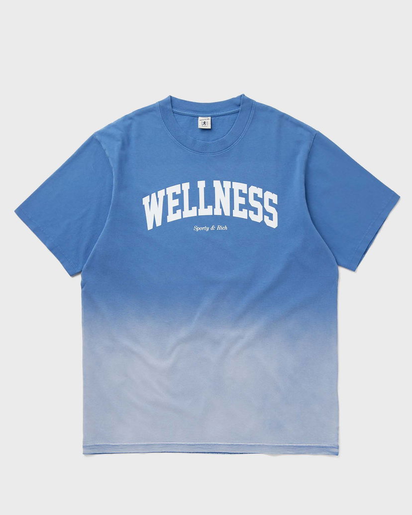 Majica Sporty & Rich Dip Dye Wellness Ivy T-Shirt Modra | TO042S413WB