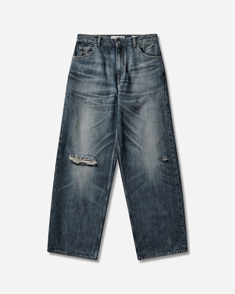 Kavbojke OUR LEGACY Vast Cut Road Worn Rope Twill Jeans Modra | M4255VR 001