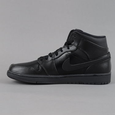 Superge in čevlji Jordan Air Jordan 1 Mid "Black" Črna | 554724-030, 0