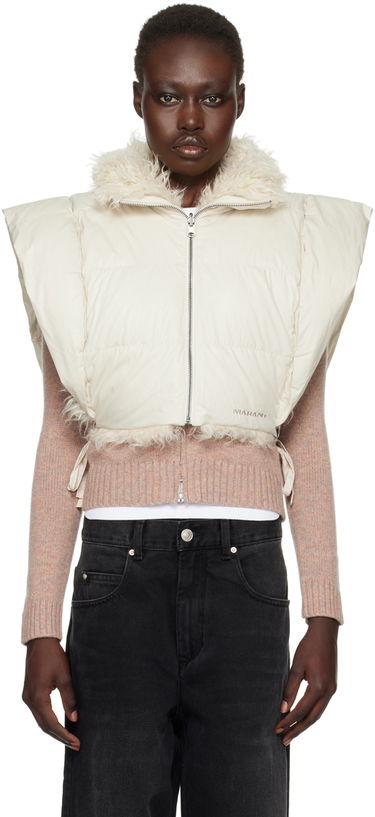 Telovnik Isabel Marant Étoile Isabel Marant Etoile Reversible Vest Bela | GI0010FB-B3C02E, 0
