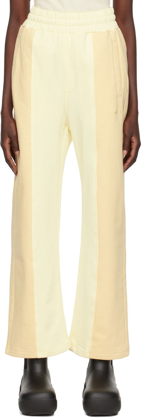 Trenirka Ambush Varsity Color-Blocked Wide-Leg Sweatpants Večbarvna | BWCH005F22FLE0011717