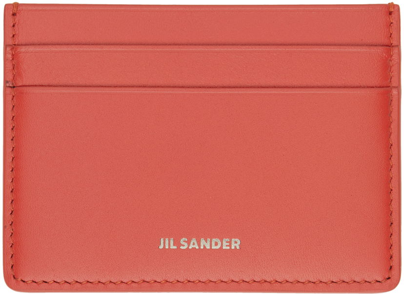 Denarnica Jil Sander Credit Card Holder Roza | J25VL0009_P5458