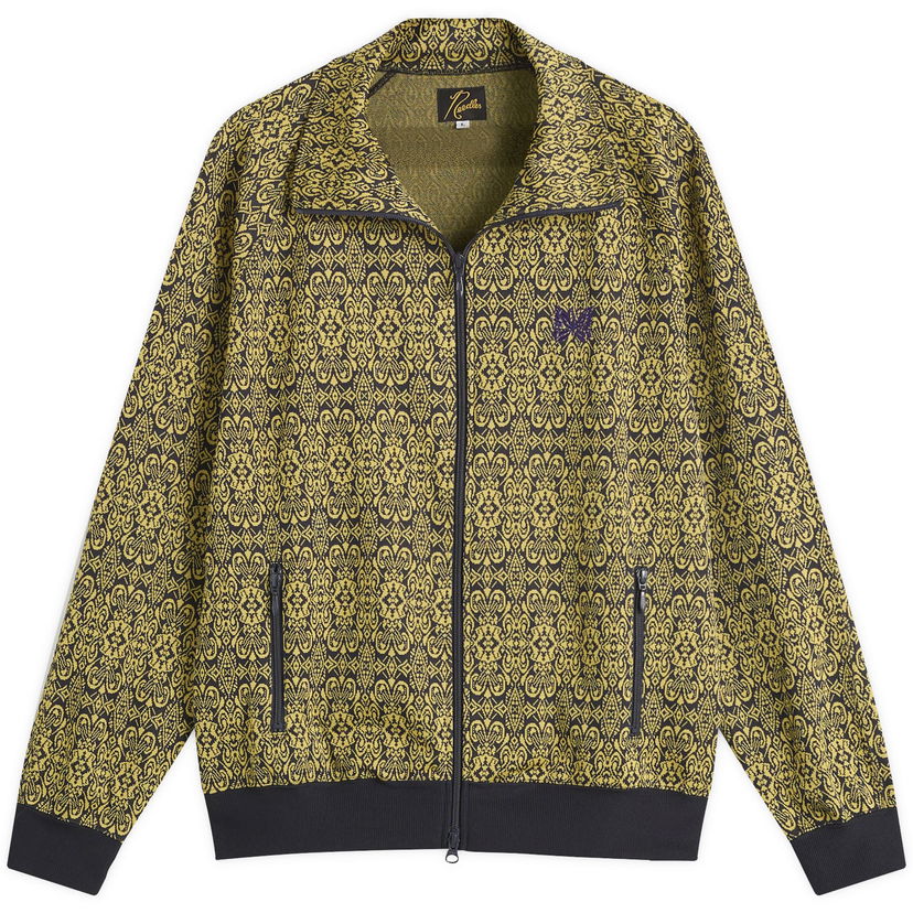 Trenirka Needles Needles Poly Jacquard Track Jacket Arabesque Size Small Rumena | RW312-D