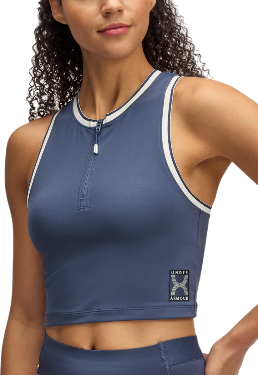 Majica brez rokavov Under Armour UA Run 96 Tank Top Modra | 1389566-044