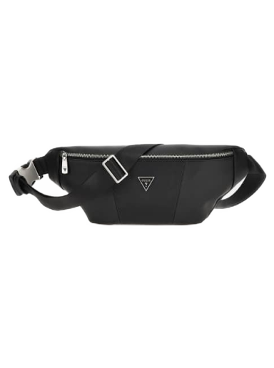 Nahrbtnik GUESS Certosa Saffiano Eco Belt Bag Črna | HMECSAP3431