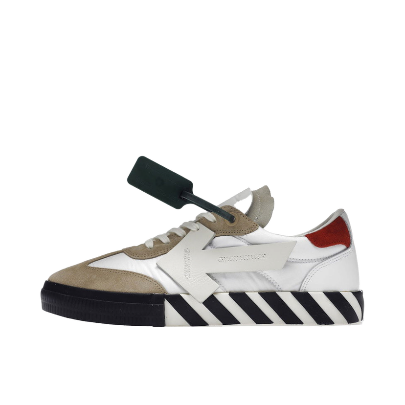 Superge in čevlji Off-White New Vulcanized Low White Beige Bela | OMIA232S22LEA0010161