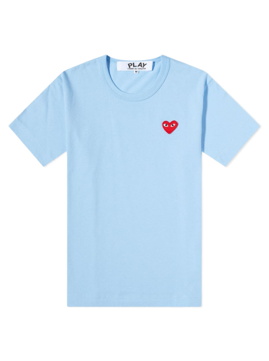 Majica Comme des Garçons Play Red Heart Tee Modra | P1T272-1