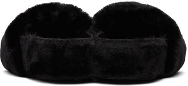 Superge in čevlji Stella McCartney Signature Fuzzy Slides Črna | 810234E00114, 1