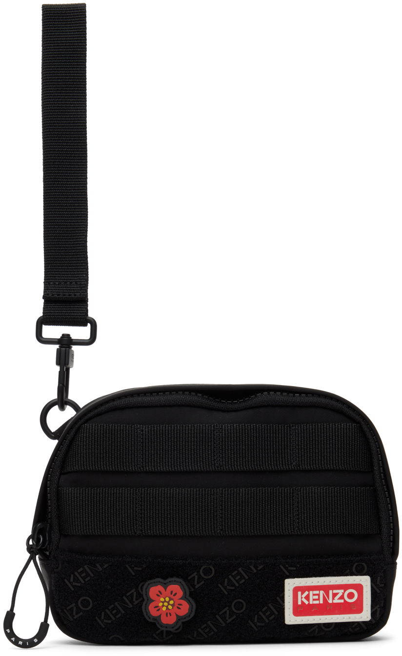 Torbice za okoli pasu KENZO Paris 'Boke Flower' Jungle Pouch Črna | FC65PM213F30, 0
