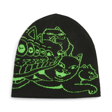 Beanie Puma PUMA x RIPNDIP Knitted Beanie with Graphic Print Črna | 026596_01, 3