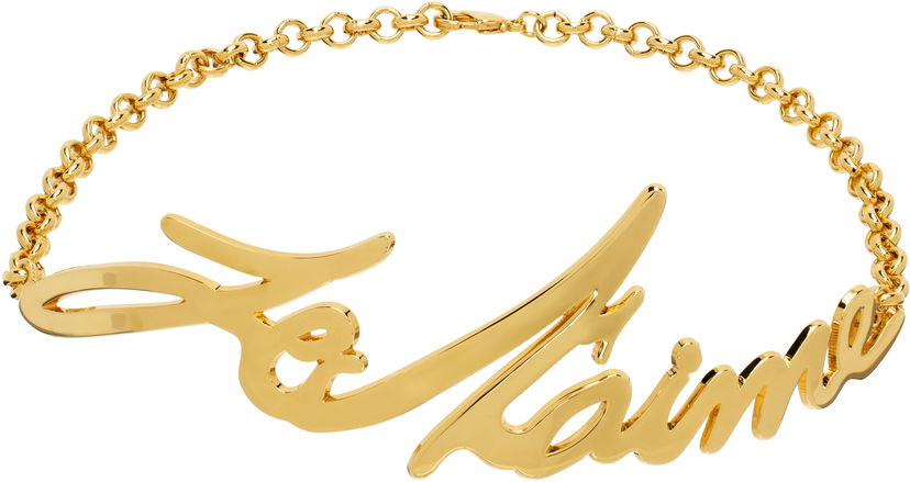 Zapestnica Balmain Balmain 'I Love You' Choker Rumena | EN1XD442MBRA