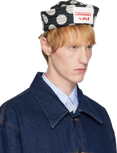 Klobuk Charles Jeffrey Loverboy Charles Jeffrey LOVERBOY Polka Dot Sailor Hat Črna | 054131602, 1
