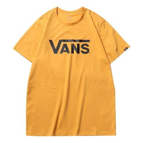 Majica Vans Classic Logo Casual T-Shirt Rumena | VN0A4MM650X