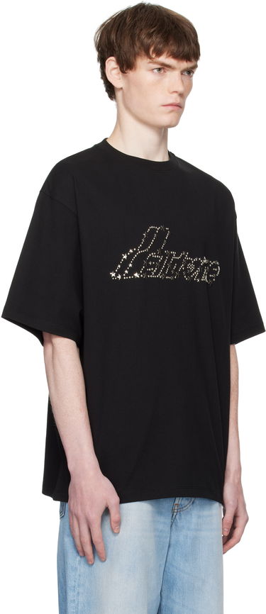 Majica We11done WE11DONE Pearly Logo T-Shirt Črna | WD-TT2-25-735-U-BK, 1