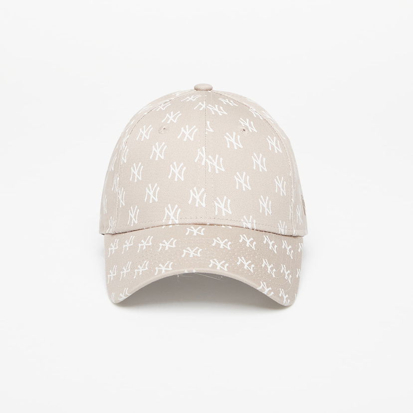 Kapa New Era New York Yankees Womens Monogram 9FORTY Adjustable Cap Bež | 60434992