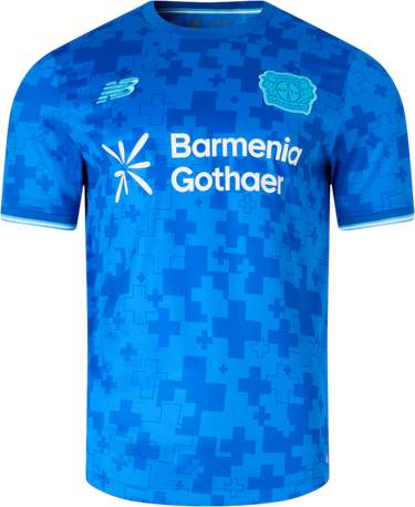 Dres New Balance Bayer 04 Leverkusen Third Jersey 2025/2026 Modra | mt230565-thd, 1