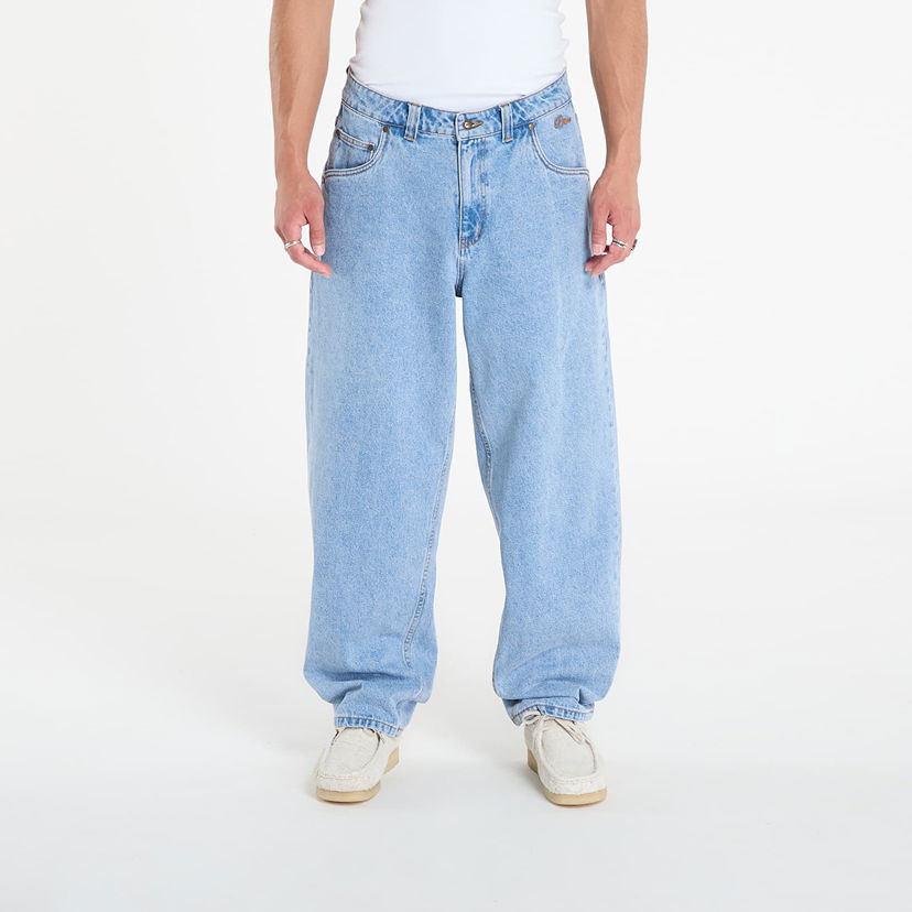 Kavbojke Dime DIME Classic Baggy Denim Pants Modra | DIMESU2511BLU