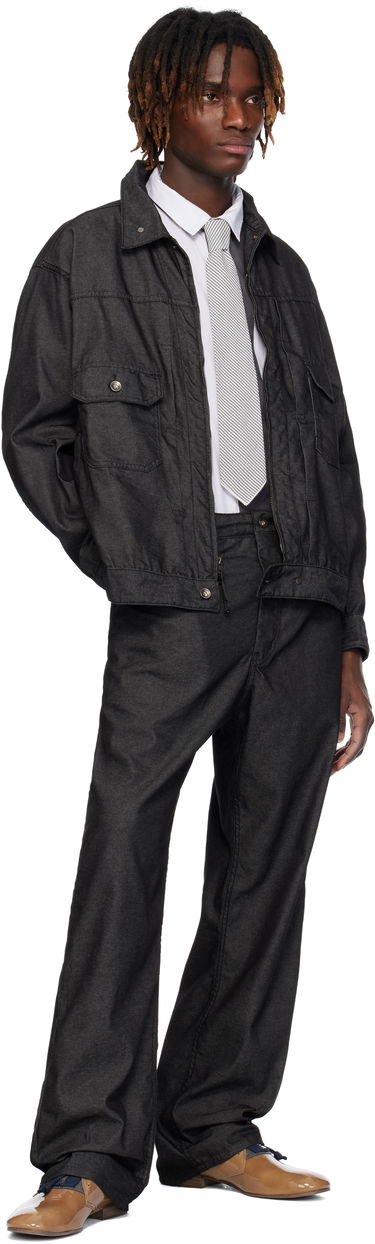 Jakna Engineered Garments Engineered Garments Trucker Denim Jacket Črna | 25S1D007, 3