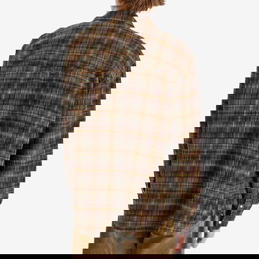 Srajce ISABEL MARANT Isabel Marant Panema Plaid Shirt, Size Large Rjava | 25PCH0225HA-C1I03H-KHBW, 3