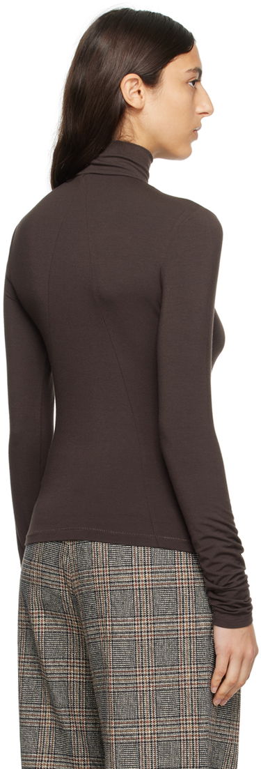 Pleteni pulover rag & bone Luca Turtleneck Top Rjava | WAC23FT017FG17, 2