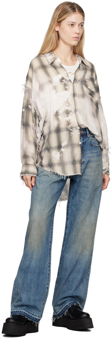 Kavbojke R13 R13 D'Arcy Loose Jeans Modra | R13WD038-D213C, 3