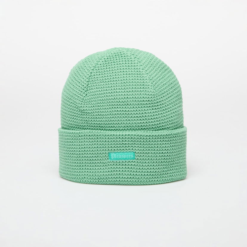 Klobuk Pleasures Waffle Knit Beanie Zelena | P24W056 MATCHA