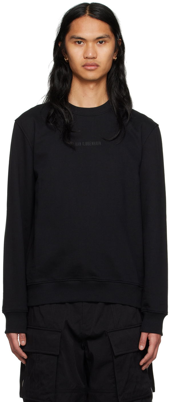 Pleteni pulover Han Kjøbenhavn Han Kjobenhavn Sweatshirt Črna | M-132921