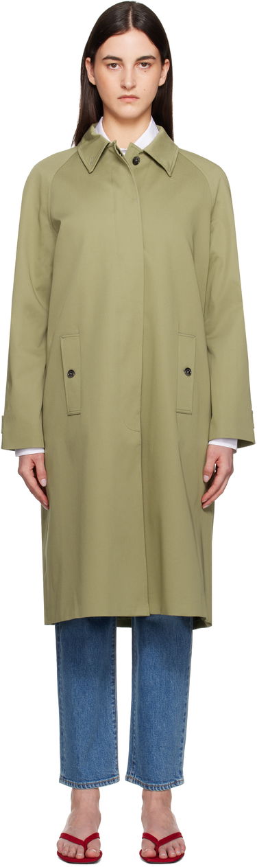 Trenčkot Anine Bing Anine Bing Randy Trench Coat Zelena | A-01-10887-AYG3, 0