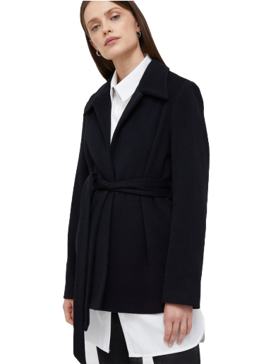 Trenčkot CALVIN KLEIN Coat Črna | K20K204154.9BYY