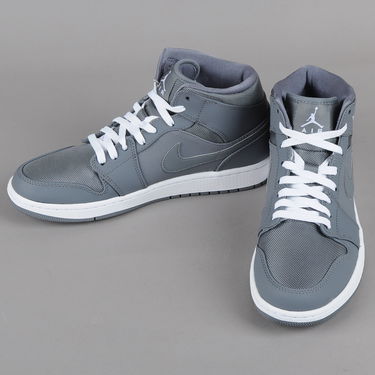 Superge in čevlji Jordan Air Jordan 1 Retro Mid ''Cool Grey'' Siva | 554724-022, 2