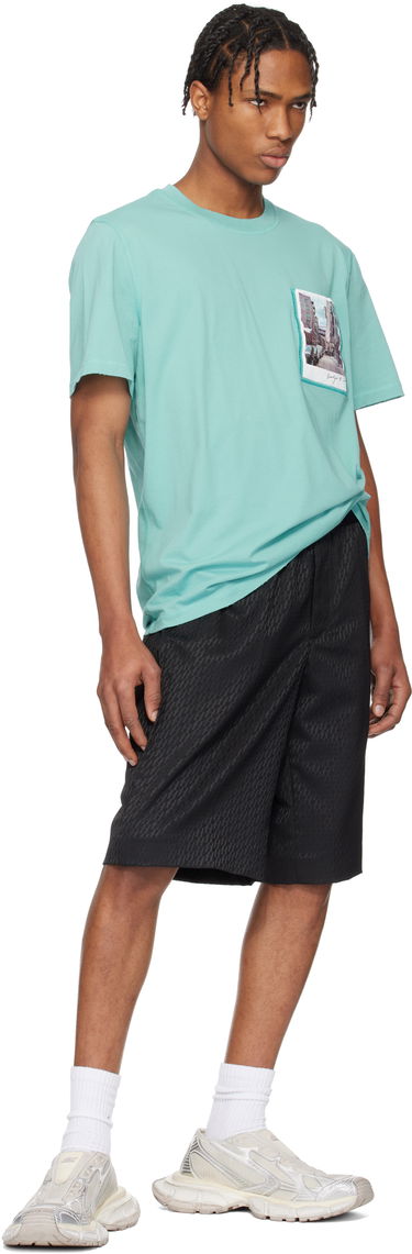 Majica Helmut Lang Helmut Lang Brooklyn Postcard T-Shirt Zelena | O10HM516, 3