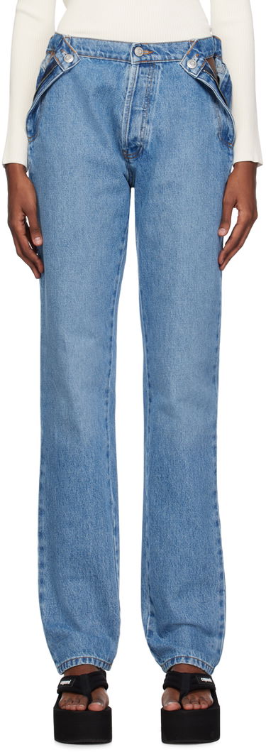 Kavbojke Coperni Open Hip Denim Jeans Modra | COPP67202, 0