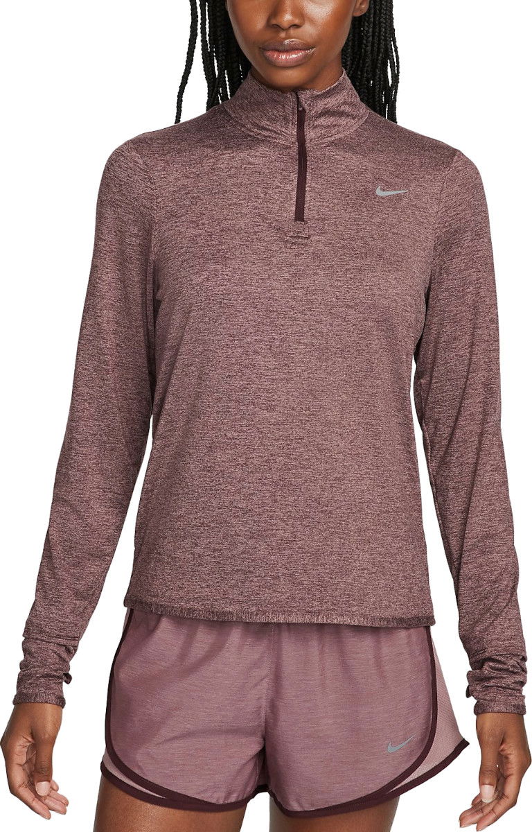 Majica Nike W NK SWIFT ELMNT DF UV HZ TOP Bordo | fb4316-652, 0