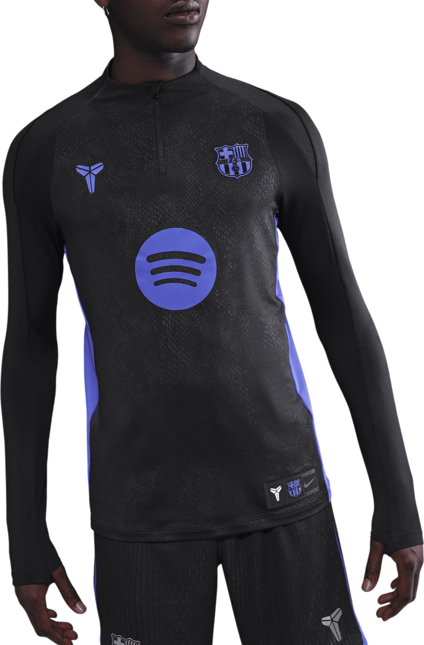 Majica Nike Kobe x FC Barcelona Strike Pre-Match Drill Top Črna | hq0615-011