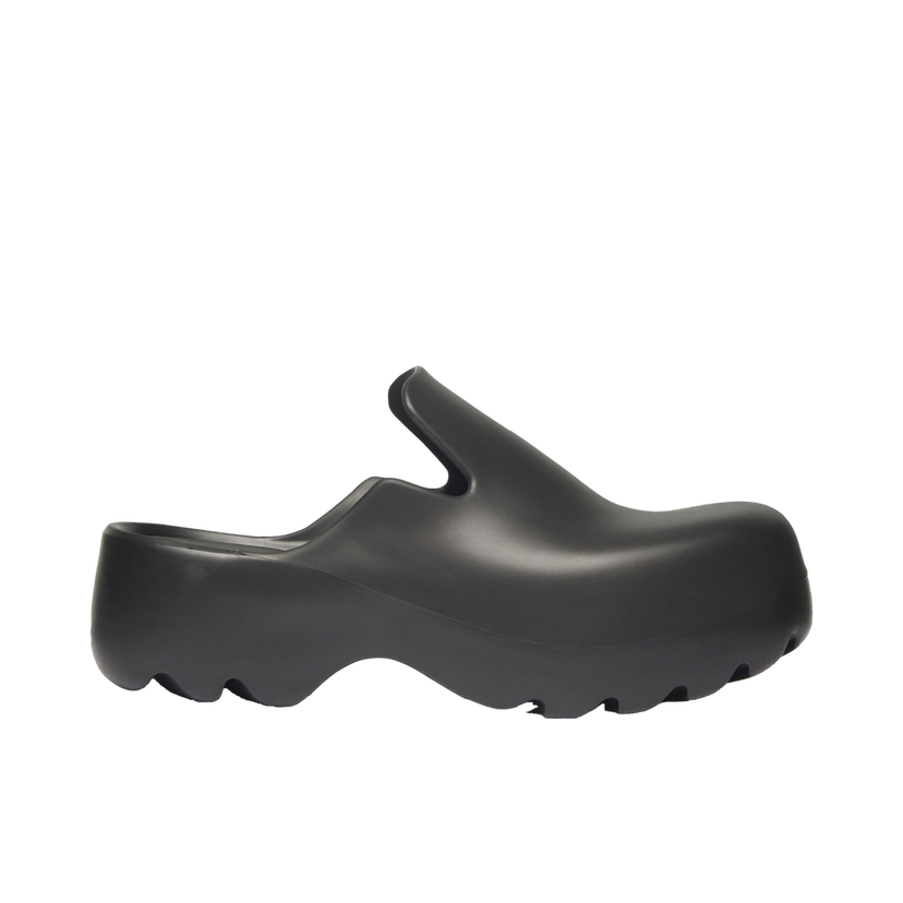 Superge in čevlji Bottega Veneta Rubber Flash Clogs Črna | 690102V11T01000