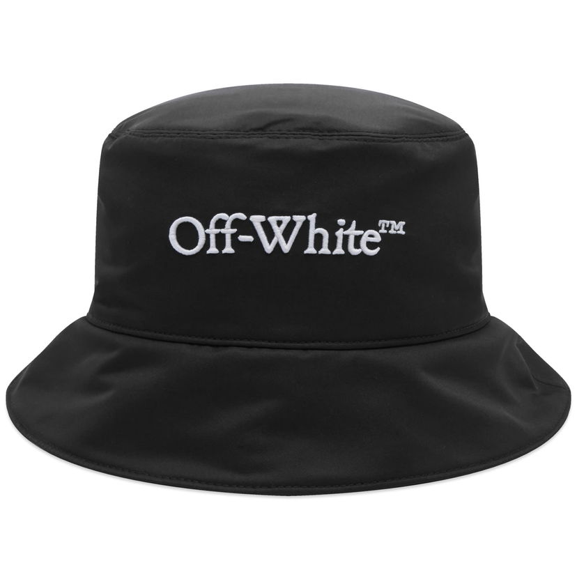 Klobuk Off-White Bookish Bucket Hat Črna | OMLA034C99FAB0061001