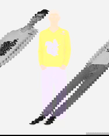 Pleteni pulover CORMIO Emilio Sweater Rumena | COREMILIOSWEATER LIMONCELLO, 5