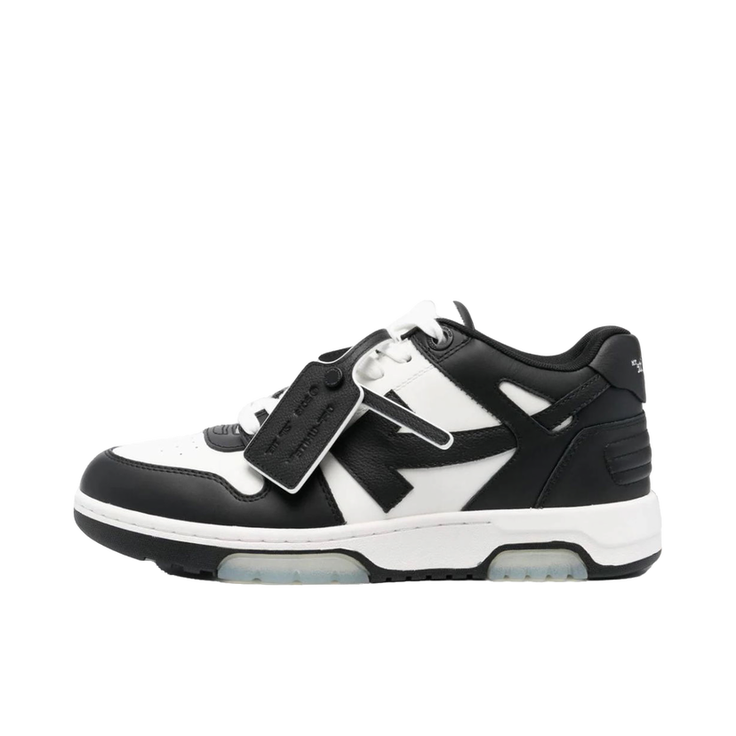 Superge in čevlji Off-White Out Of Office "Calf Leather Panda" Črna | OMIA189C99-LEA007-0110