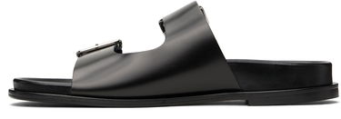 Modni dodatki Aeyde Aeyde Meena Leather Sandals Črna | A11-FS-FOXR08FL174-SS25-800-001, 2
