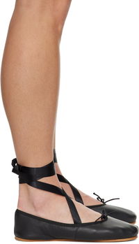 Repetto Sophia Ballerina Flats with Ankle Ties