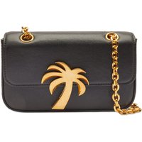 Torba za čez ramo Palm Angels Bridge Chain Bag Črna | PWNQ018F23LEA0011076, 1