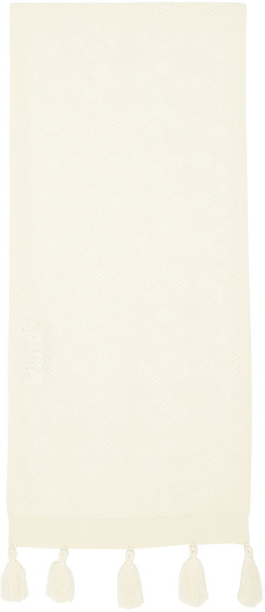 Šala ADER ERROR Knitted Tassel Scarf Bež | BMADSSAC0402IV, 3