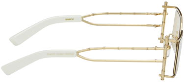 Sončna očala Feng Chen Wang Feng Chen Wang Bamboo Sunglasses Rumena | SSE-WS01-001, 1