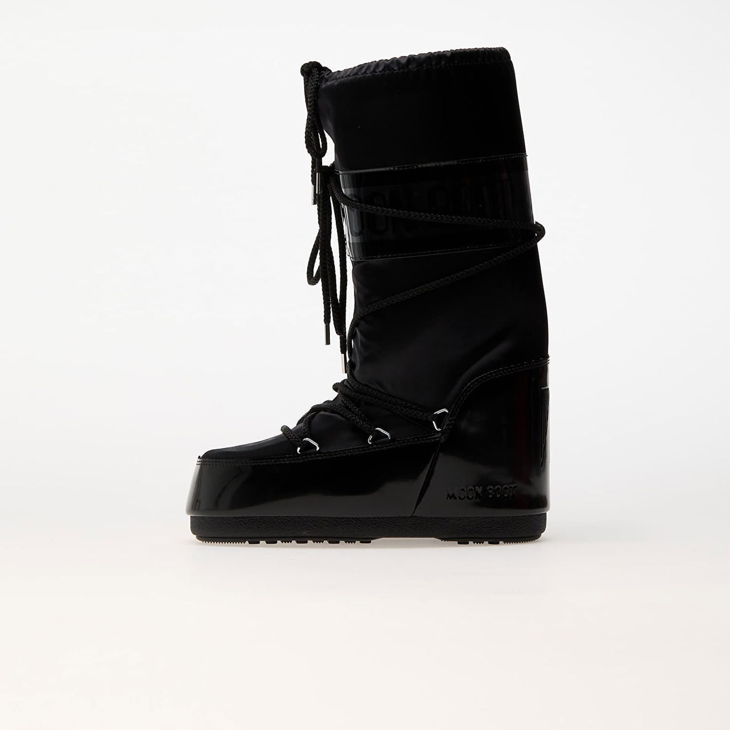 Superge in čevlji Moon Boot Icon Glance Black Črna | 80D1401680-N001, 0